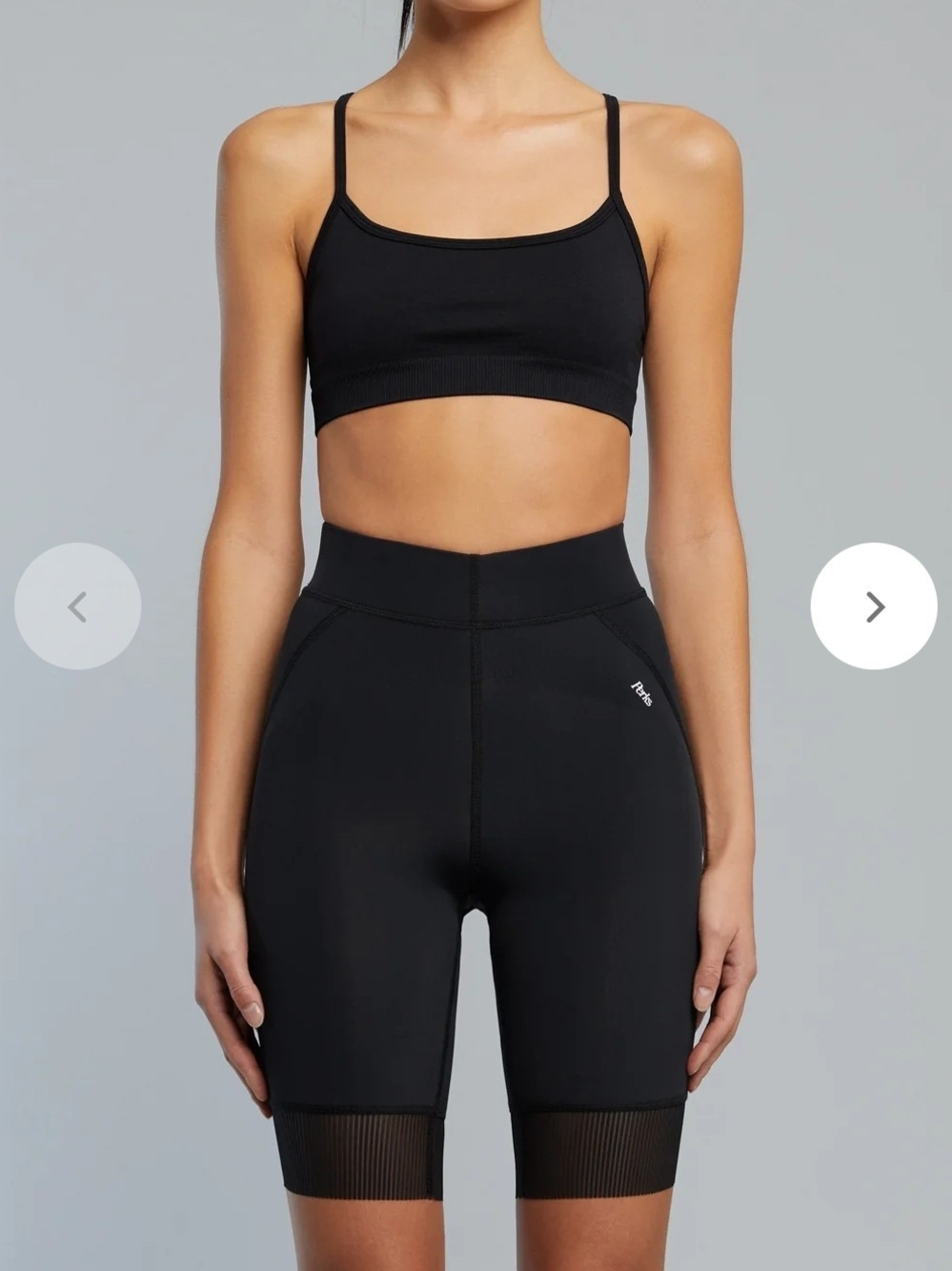 Perks Liftwear Bike Shorts New York Black NWT Size S $98